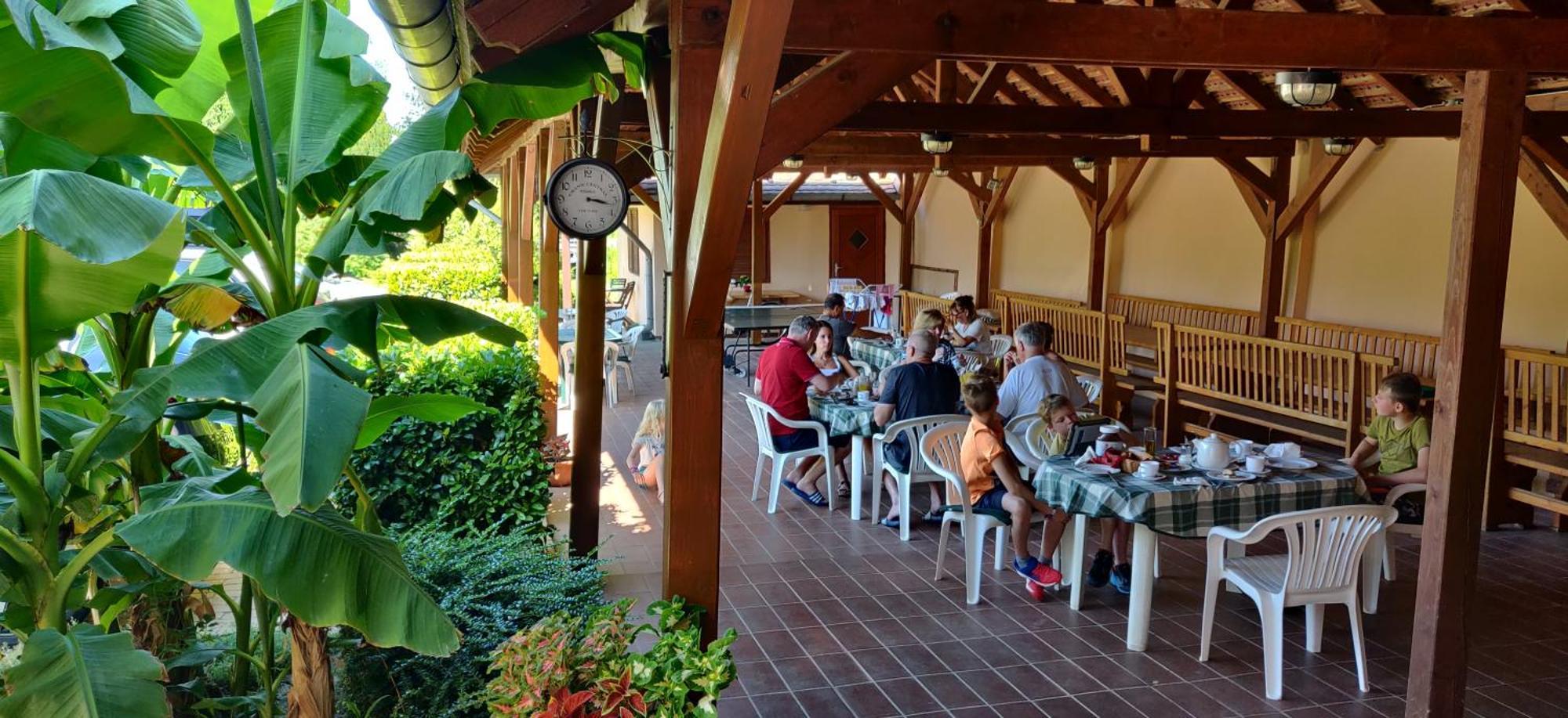 Korona Panzio Bed & Breakfast Balatonbereny Exterior photo